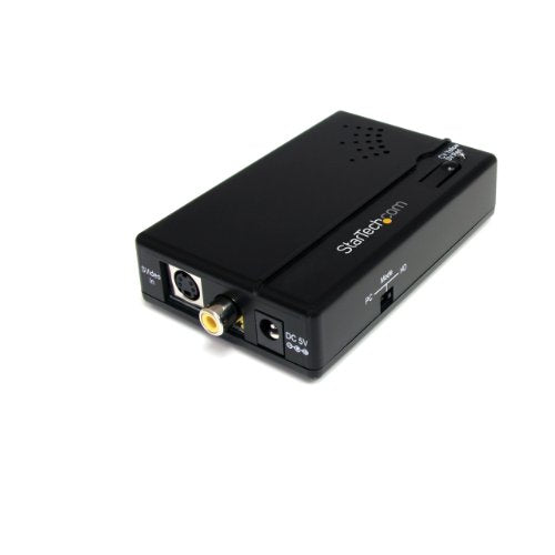 Composite and S-Video to HDMI Converter with Audio Composite and S-Video to HDMI Converter with Audio